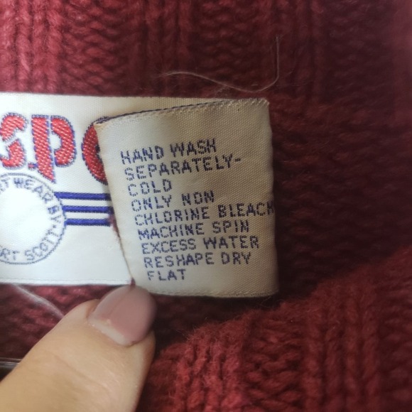 R.S. SPORT. Chunky Ramie cotton blend - Picture 3 of 5